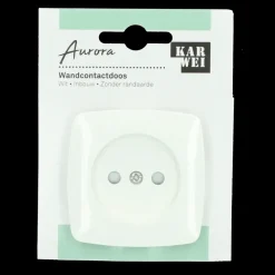 KARWEI Aurora wandcontactdoos wit