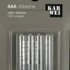 KARWEI Batterij Alkaline AAA 4 stuks