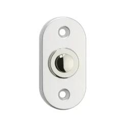KARWEI beldrukker ovaal aluminium