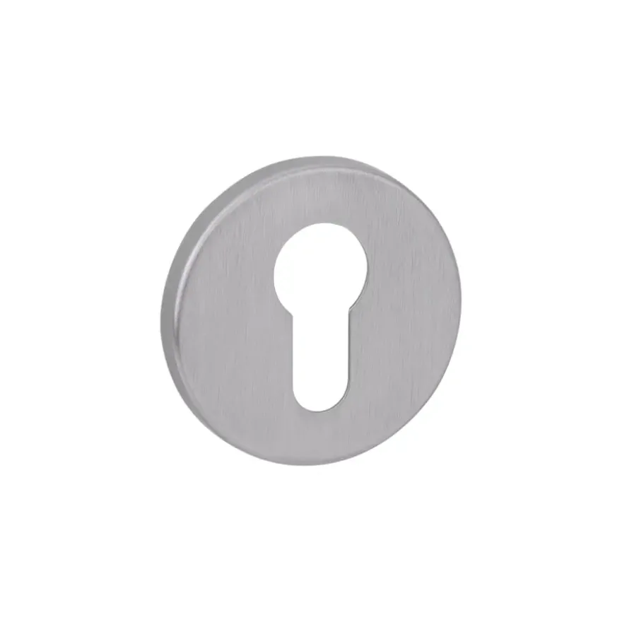 KARWEI cilinder rozet rond RVS look (aluminium)