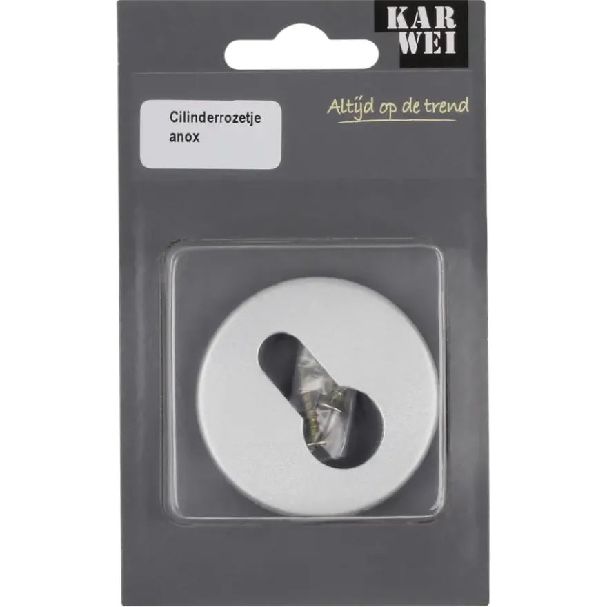 KARWEI cilinder rozet rond aluminium