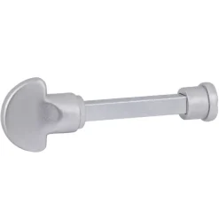 Karwei deurkruk set Daan recht schild vrij-bezet sluiting 63/8 mm aluminium