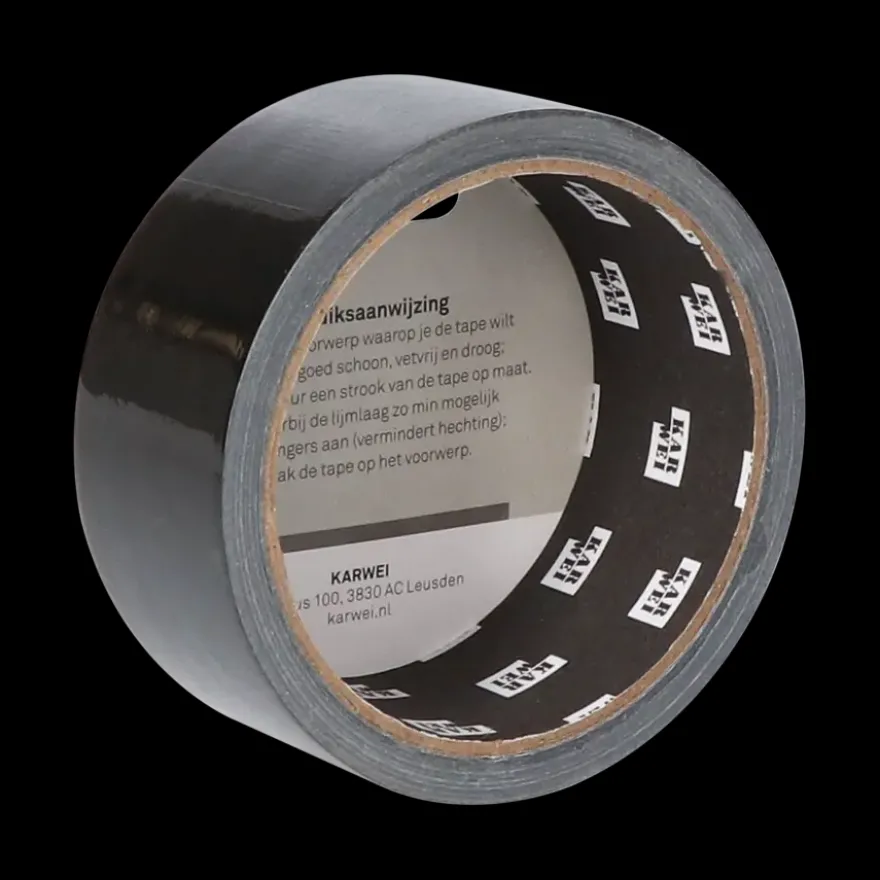 KARWEI klus- en reparatietape zwart 10 m x 38 mm