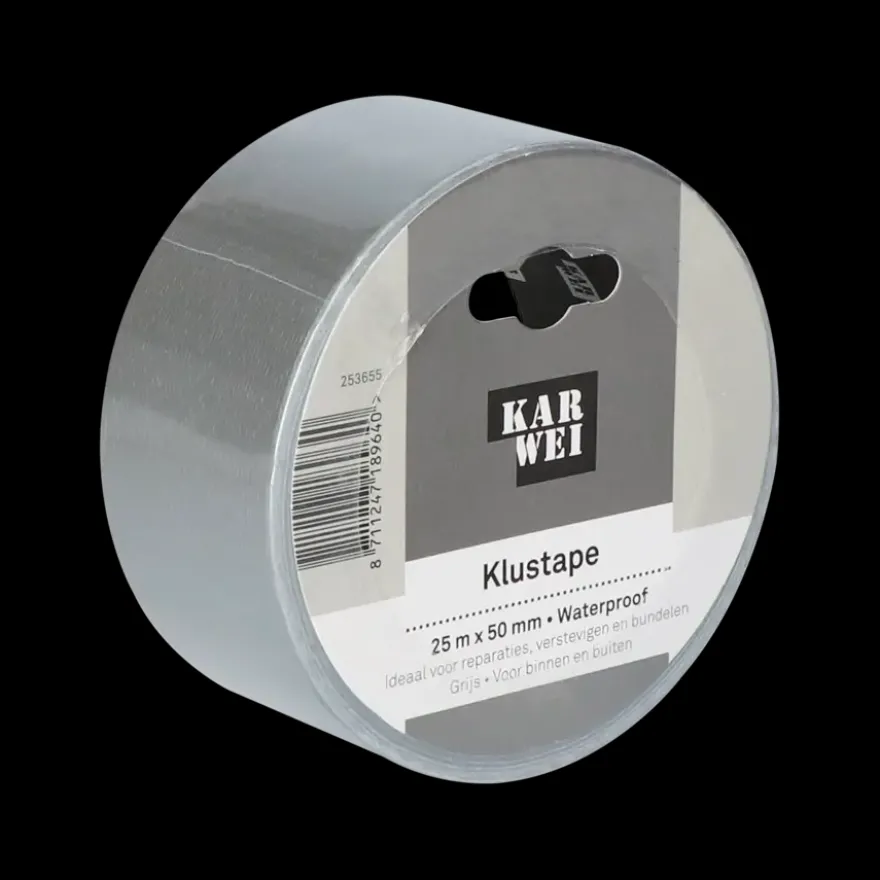 KARWEI klus- en reparatietape grijs 25 m x 50 mm