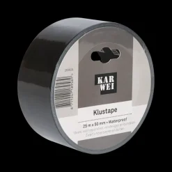 KARWEI klus- en reparatietape zwart 25 m x 50 mm