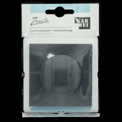 KARWEI Zenith centraalplaat dimmer mat zwart