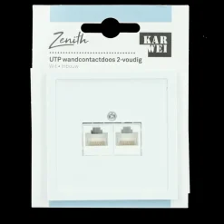 KARWEI Zenith Wandcontactdoos UTP Wit