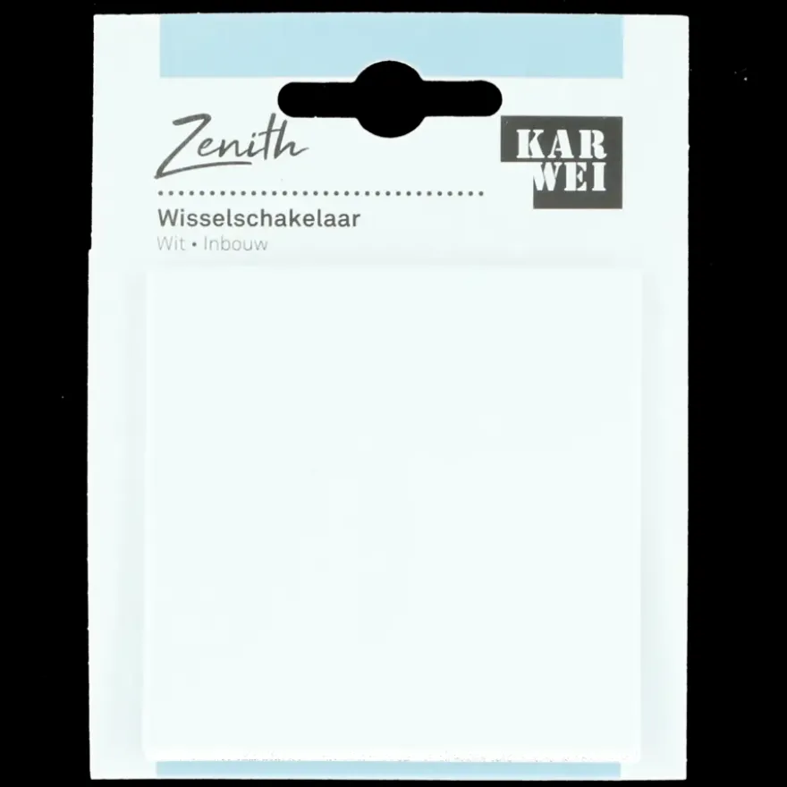 KARWEI Zenith wisselschakelaar mat zwart