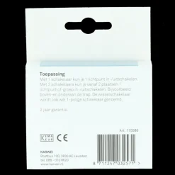 KARWEI Zenith wisselschakelaar wit