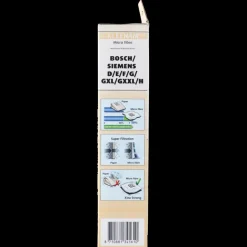Kleenair stofzuigerzak Bosch/Siemens BS-7 5 stuks + 1 filter
