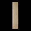 Kleurstaal lattenwand badkamer licht eiken 30x20 cm