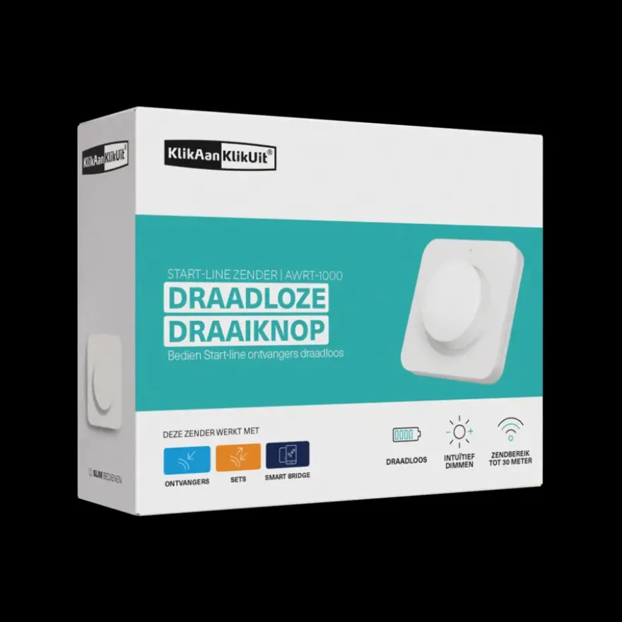 KlikAanKlikUit Draadloze draaiknop AWRT-1000