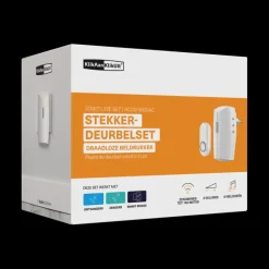 KlikAanKlikUit Plug-in draadloze deurbelset ACDB-8000AC
