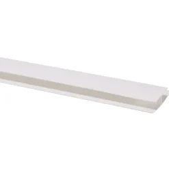 Koppelprofiel voor kunststof schroot, lengte 270 cm wit