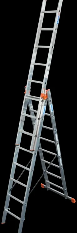 Krause Tribilo Schuifladder 3 x 8 treden