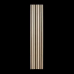 Lattenwand Melbourne 260x52 cm licht eiken, dikte 9,7 mm 2 stuks per pak