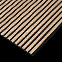 Lattenwand Melbourne 260x52 cm licht eiken, dikte 9,7 mm 2 stuks per pak