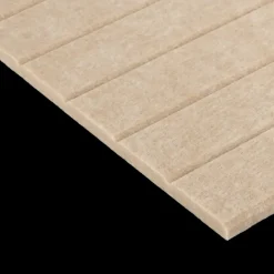 Lattenwand vilt zand, 260x52 cm, dikte 8mm 2.70m²