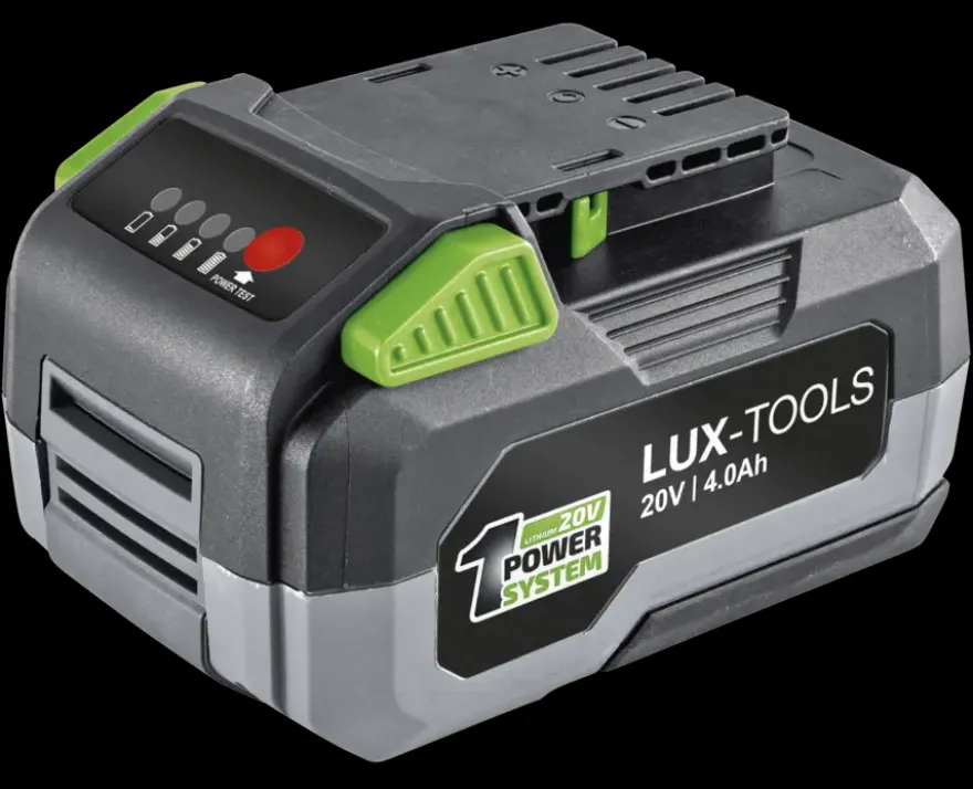 LUX 20V set accu 4,0Ah + lader