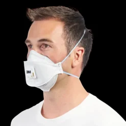 3M fijn stof masker vouwbaar met uitademventiel 9332C1 2 stuks