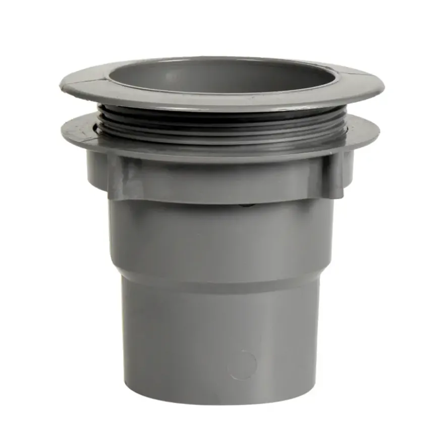 Martens bakgoot 125 mm uitloop met wartel grijs 70-80 mm