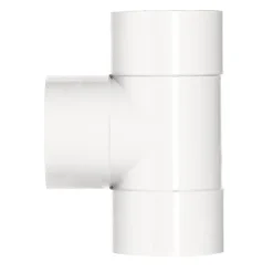 Martens PVC T-stuk 90° 3x Mof 32 x 32 mm Wit