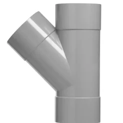 Martens PVC T-stuk 45° 3x Mof 50 x 50 mm