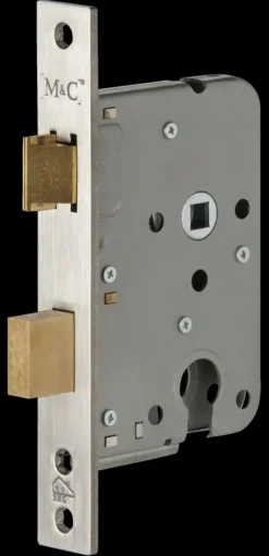M&C veiligheidsslot met sluitkom SKG 2-sterren 55 mm Doorn 50mm PC 55mm