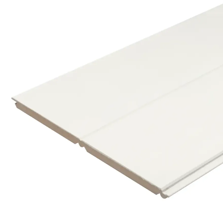 MDF lambriseringsset compleet pakket wit circa 103 cm hoog (bestellen per 1,03 meter breed)