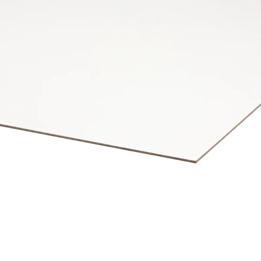 MDF-plaat 1-zijdig wit gelakt 244 x 122 cm 2,8 mm