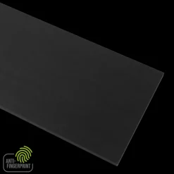Meubelpaneel antraciet essen ABS fingerprint proof 120x40 cm 18 mm