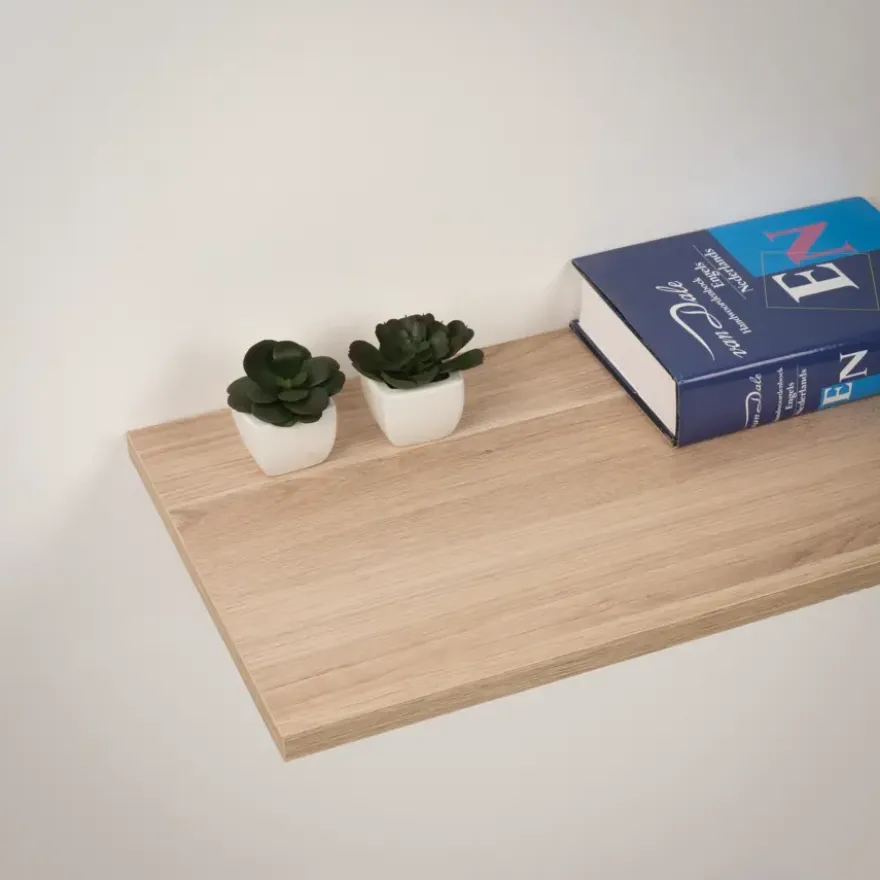 Meubelpaneel gebleekt eiken ABS fingerprint proof 80x30 cm 18 mm