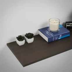 Meubelpaneel marone eiken ABS 240x40 cm 18 mm