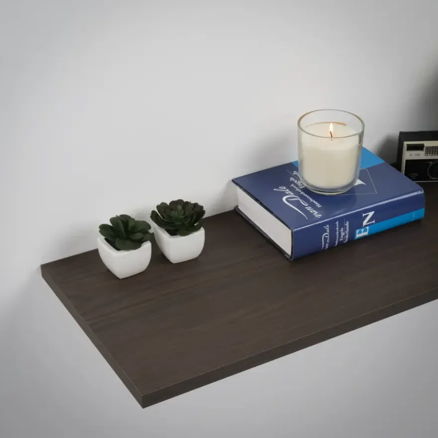 Meubelpaneel marone eiken ABS 240x40 cm 18 mm