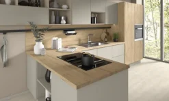 Meubelpaneel naturel eiken ABS 80x30 cm 18 mm