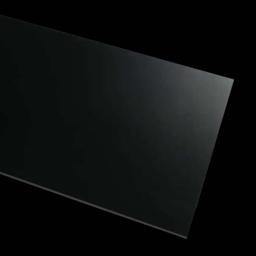 Meubelpaneel zwart 250 x 50 cm 18 mm
