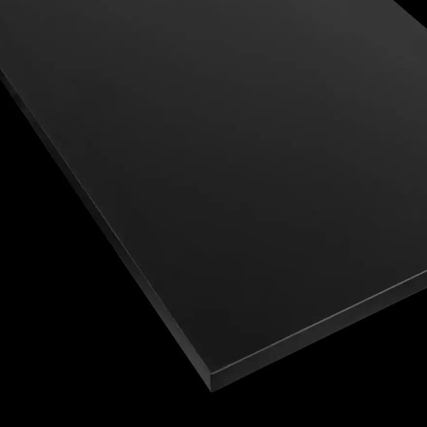 Meubelpaneel zwart ABS 120x30 cm 18 mm