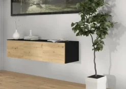 Meubelpaneel zwart ABS 80x40 cm 18 mm
