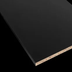 Meubelpaneel zwart ABS 240x30 cm 18 mm