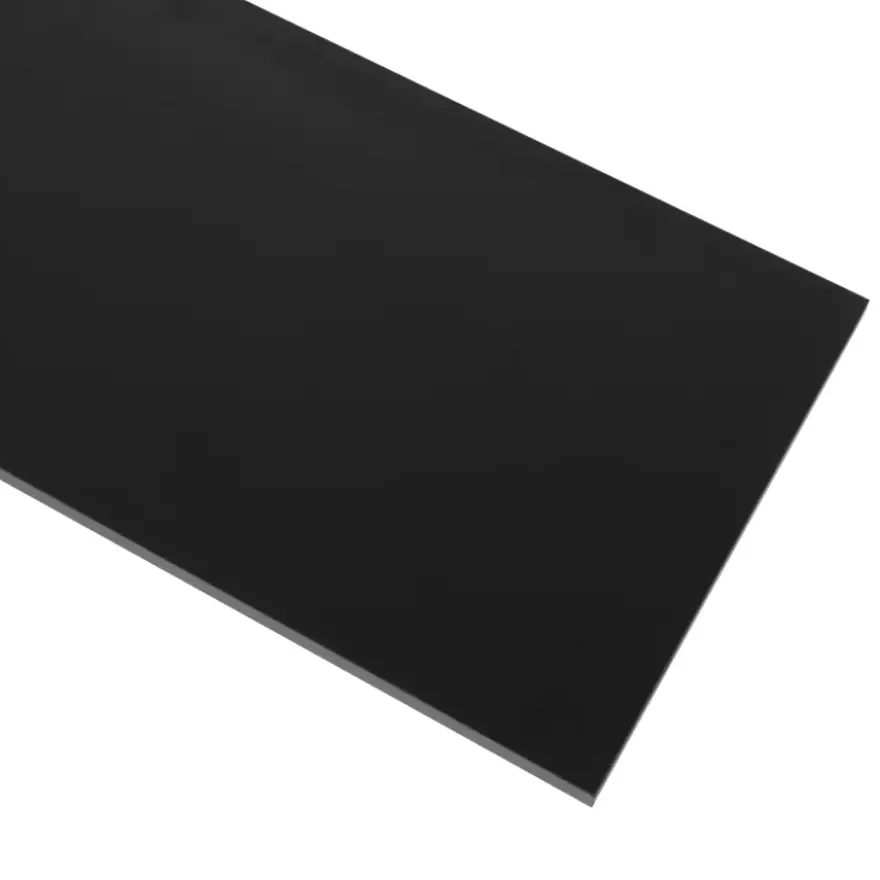 Meubelpaneel zwart ABS 120x40 cm 18 mm