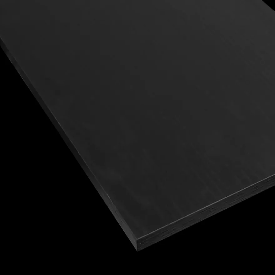 Meubelpaneel zwart eiken ABS 80x30 cm 18 mm