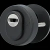 Nemef veiligheidsrozet 3441-II zwart rond 60mm SKG***