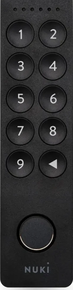 Nuki Keypad 2.0 - vingerafdruk opener - zwart