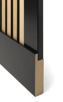 Onder-bovenplint voor lattenwand 11,7 x 244 cm