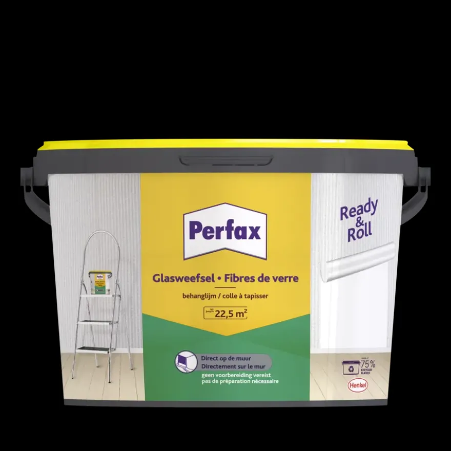 Perfax Ready & Roll behanglijm glasweefsel 5 kg
