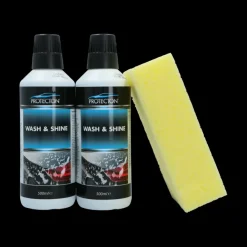 Protecton Wash & Shine Set 2x 500ml met Spons