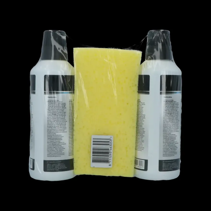 Protecton Wash & Shine Set 2x 500ml met Spons