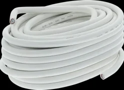 Q-Link coax kabel 20 meter wit kabelkeur