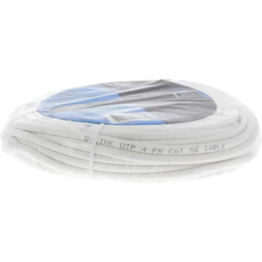 Q-Link UTP kabel CAT5E AWG26 20 meter wit