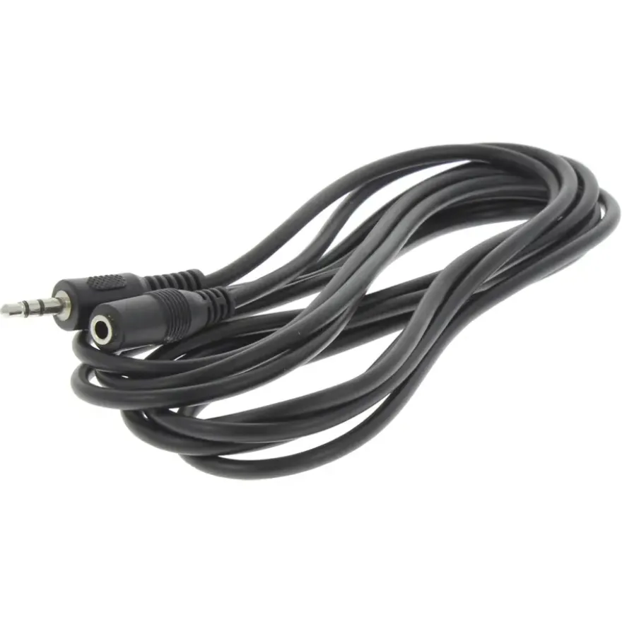 Q-Link verlengkabel stereo 3.5 mm male/female 2.5 meter